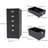 Riesner 5-Drawer Storage Cabinet with Wheels-853293416