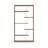 Furnish Home Store Wood Frame Etagere Open Back 6 Shelves Bookcase Industrial Bookshelf For Office And Living Rooms Modern Bookcases Large Bookshelf Organizer (Bookshelf)-265016524