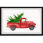 Rustic Red Pine Truck - Single Picture Frame Painting-102466190