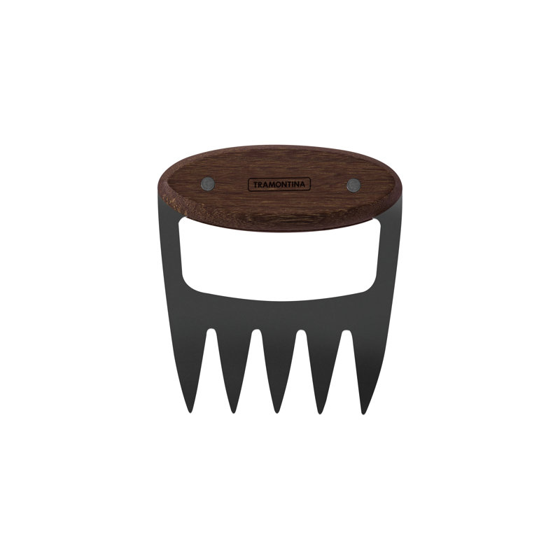 Tramontina Metallic BBQ Claw with Wooden Handle