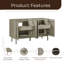 Base de meuble-lavabo double 60 po Blakely-92319985