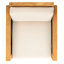 Zariah Teak Outdoor Lounge Chair