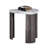 Contemporary Style Triangle 3Pc Table Set 1X Nesting Coffee Table 2X End Table Marble Pattern Space Saving Design Primary Living Room