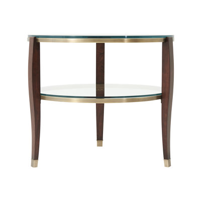 Vanucci Eclectics Glass Top Single Coffee Table