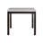 BAR TABLE AND 4 BAR STOOLS