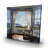 The window - 32"x32" art on canvas