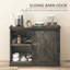 Buffet polyvalent de style campagnard avec beaucoup de rangement pour chaque espace