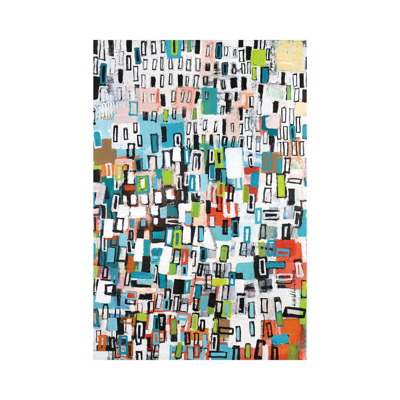 Better Together by Michelle Daisley Moffitt - Painting on Canvas, Wrapped Canvas, 30.48cm H x 20.32cm W x 1.91cm D