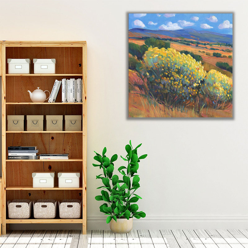 Chamisa I - Canvas Print Wall Art, 12" H x 12" W