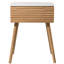 Theo 40cm W Solid + Manufactured Wood Bedside Table