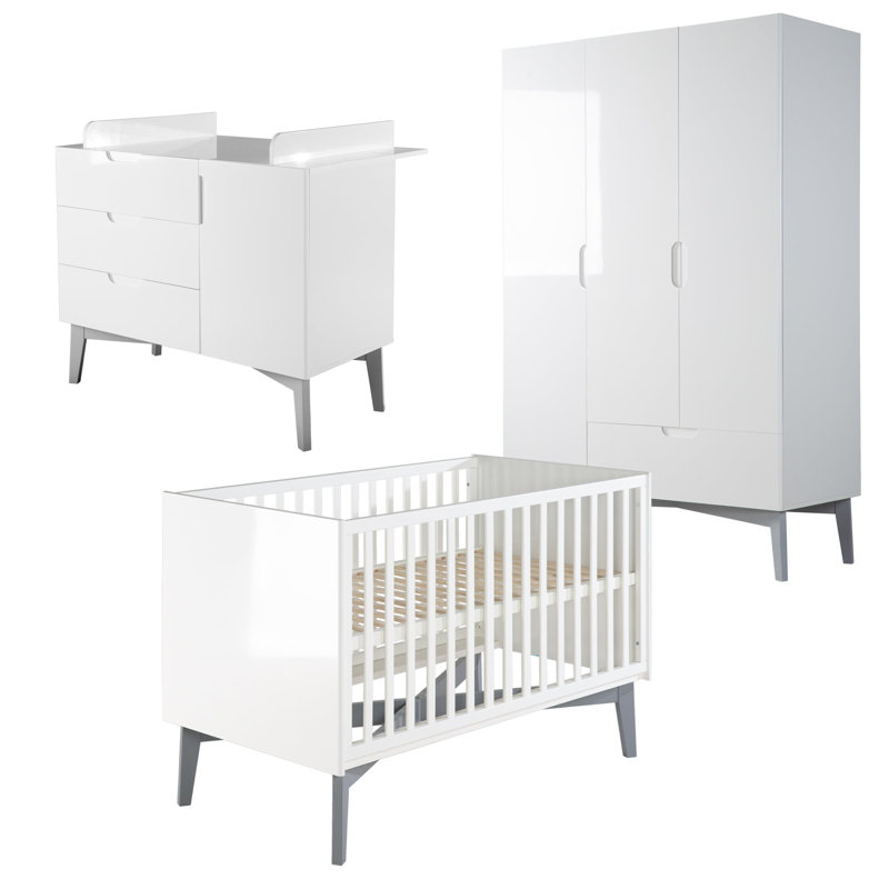 Convertible 3 -Piece Nursery Furniture Set