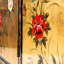 Gold Lacquer Slant Sideboard - Birds And Flowers