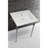 Kingston Brass Edwardian 25-Inch Ceramic Console Sink with Brass Legs (8-Inch, 3-Hole)-50890442