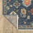 Elleanna Vintage Oriental Blue/ Multi Area Rug-783687225