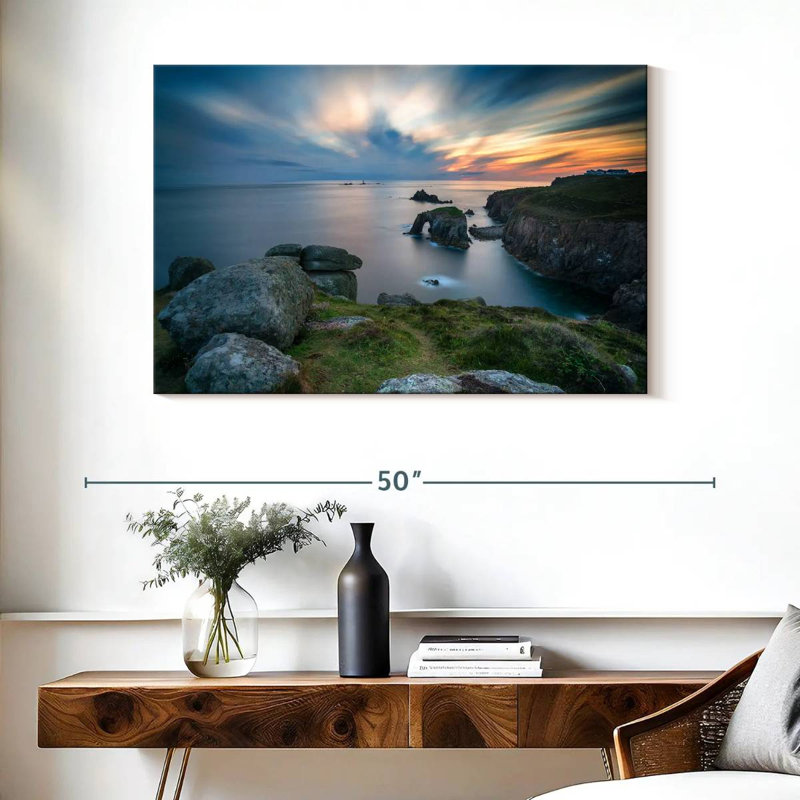 Gillard Land's End Cliffs, 26" H x 39" W