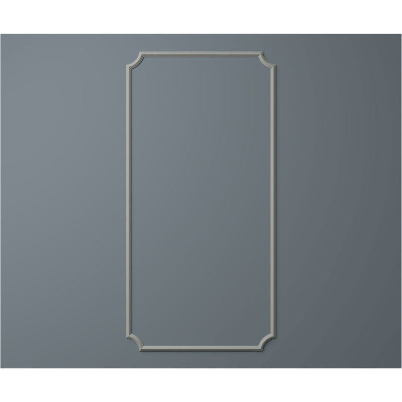 Grand panneau de moulure classique Ki, L 24 po x H 48 po, Simple