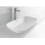 Neorest® Cotton White Rectangular Vessel Bathroom Sink with Overflow