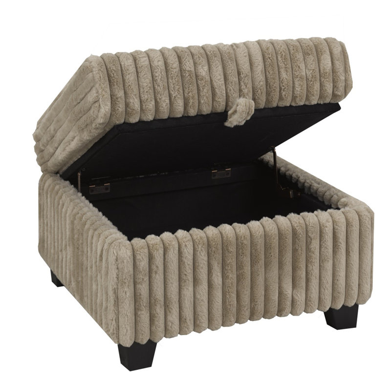 Canapé modulaire Lotus avec rangement, brun