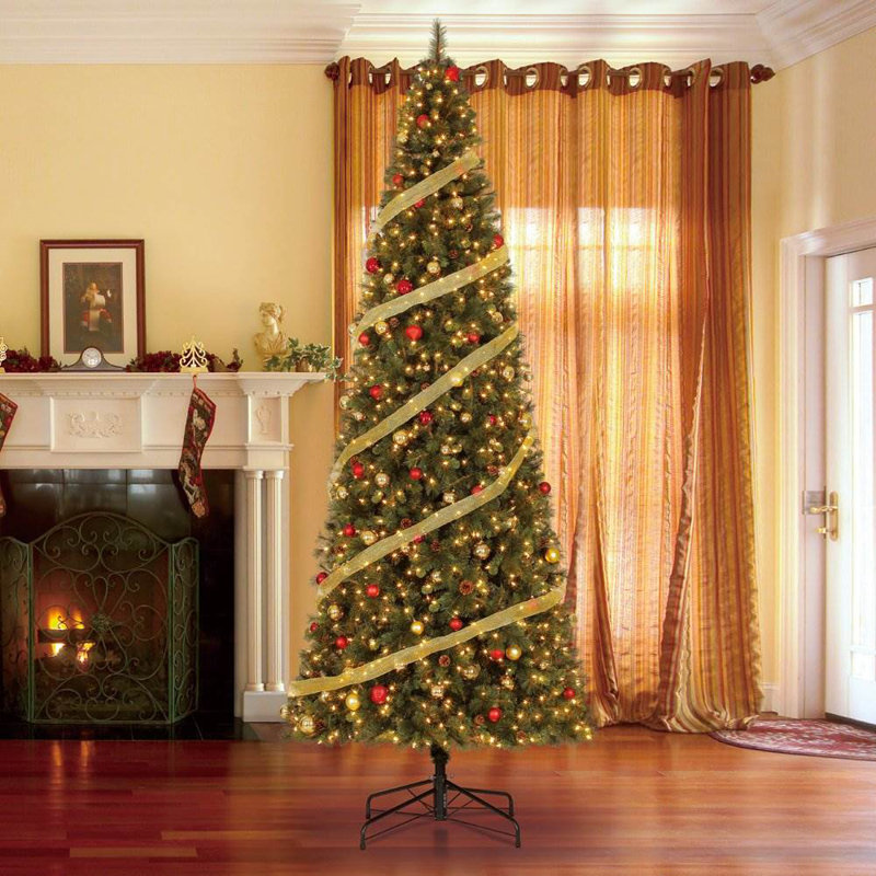Home Heritage Albany Prelit LED Artificial Christmas Tree, 12' H