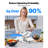 Commercial Ice Crusher 143LBS/H Electric Snow Cone Maker Shaved Ice Silver