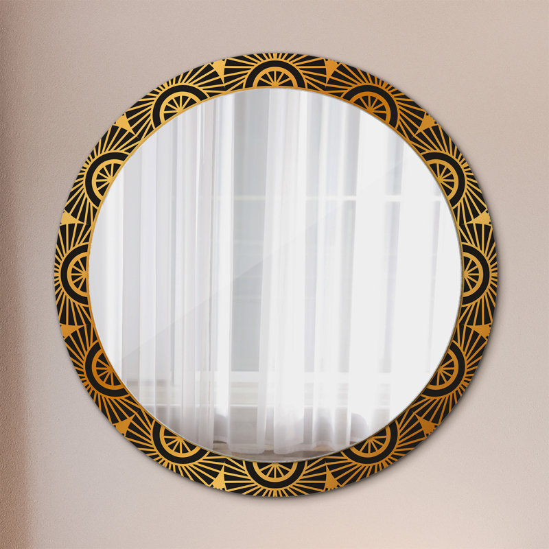 Huldar Glass Flat Wall Mirror