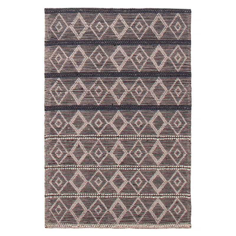 Izamara Wool Geometric Indoor Rug