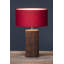 Lampe de table brune 20 po Mercuri-871655196