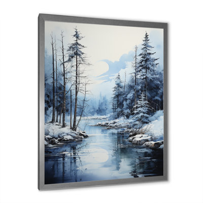 Baylyn " Alaska Frozen Reflections II " Color Photography Print