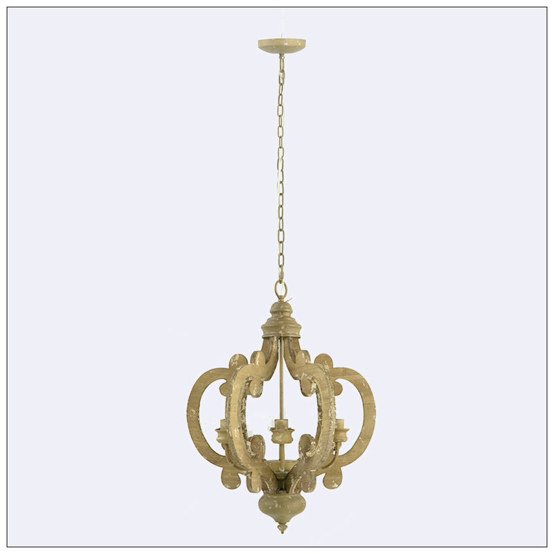 Lustre géométrique en fer 6 lumières Casebier