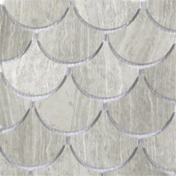 10" x 9" Marble Mosaic Wall & Floor Tile