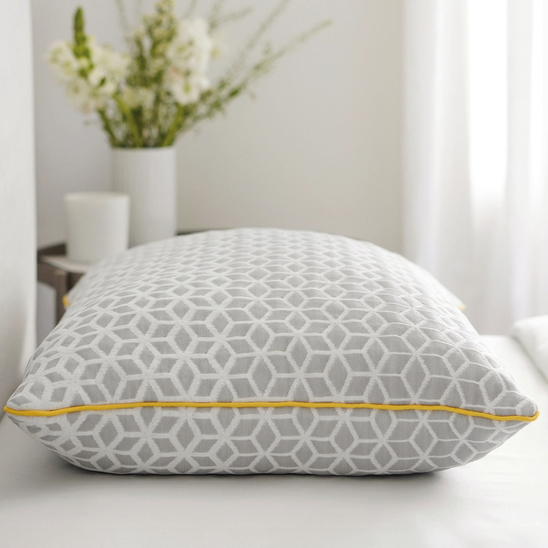 Brightr Luna Memory Foam Neck & Side Sleeper Pillow | Adjustable - Medium Firm