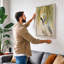 Heron in Profile Coastal - Wrapped Canvas-1341682973-1341683046