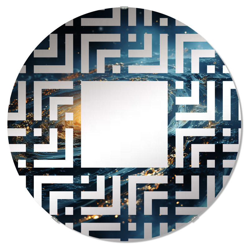 Circle Wall Mirror, 31.4" x 31.4"