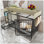 Large Pet Cage With Storage, Drawers, And Stainless Steel Basins, Sturdy Iron Frame And MDF Material For Durability And Practicality
