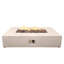 Rectangle Natural Gas Smokeless Fire Pit