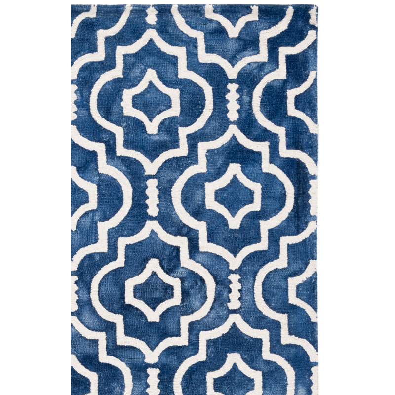 Berman Hand Tufted Wool Geometric Rug, Runner 2'3" x 10'