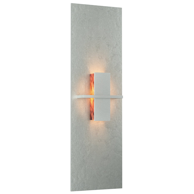 Aperture 1 - Light Flush Mount Sconce, Topaz, Vintage Platinum