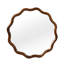 Miroir décoratif rond en bois massif ondulé de 36 pouces, pour chambre à coucher, salle de bain, salon, vestibule-84771338-86069734-196087530