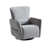 Gray Blue Polyester Blend