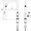 Graceline® Pull-Down Single Handle Kitchen Faucet with Accessories-56048964