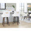 Tabouret de comptoir à hauteur fixe avec pivot-1598310342