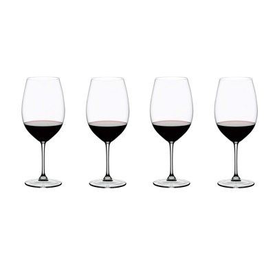 Vinum Series Bordeaux Grand Cru Crystal Red Wine Glass, 33.86 Ounce