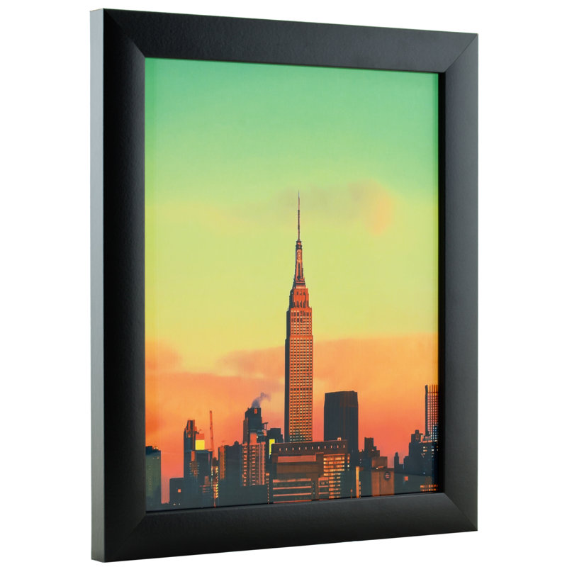 Cadre photo contemporain contemporain - ensemble de 2, 10 po x 15 po