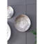 De 3 disques texturés argentés surdimensionnés, mur pour salon élégant, chambre à coucher, vestibule, bureau, décor de disque en acier inoxydable 3, artistique