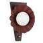 Furrow 12-in Red Wall Sconce-1436334359