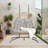 Metal Frame Patio Chair With Stand And Cushions For Bedroom Balcony Patio-1546426146