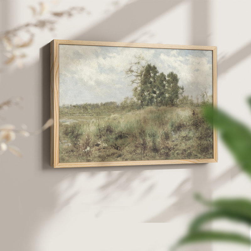 Paysages rétro-CDLxxv-reproduction encadrée, H 8 po x l 10 po, Naturel