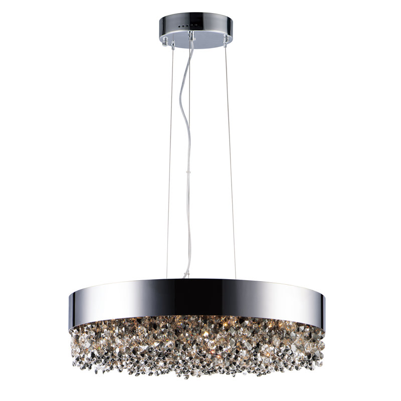 Sunnydale 16 - Light Dimmable LED Drum Chandelier