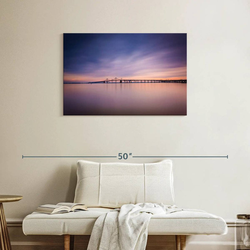Lilie Scenic Chesapeake Bay Bridge, 24" H x 36" W