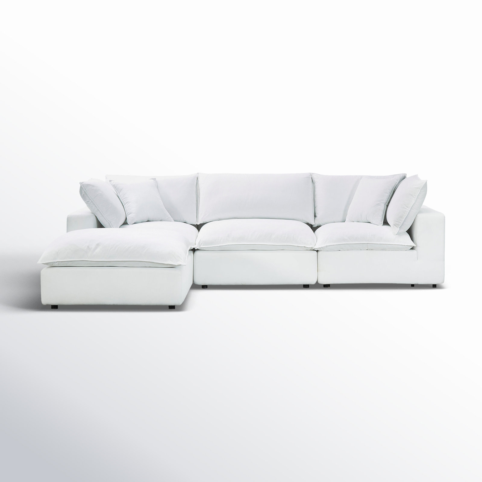 Ellaria Modular Chaise Sectional, Peyton Pearl